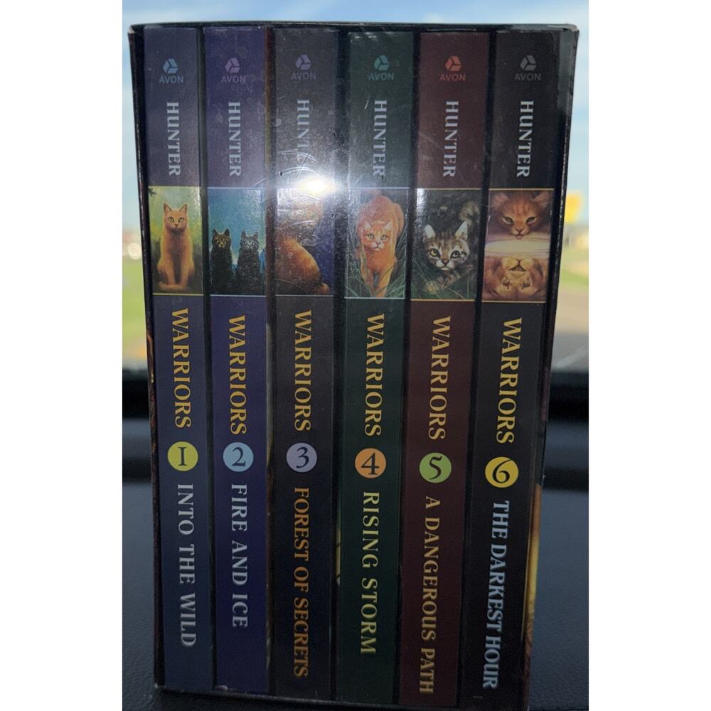 NEW Power of Three Warriors Box Set Volumes 1 to 6 Paperback By Erin Hunter